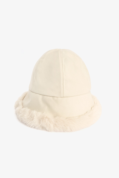 Penti Ecru Serena Soft Textured Hat