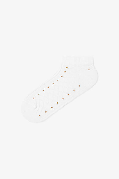 Penti Weiße Tiny Dotty 5-teilige Booties-Socken