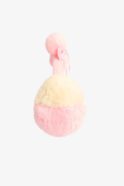 Penti Pink Girl's Candy Soft Textured Headphones