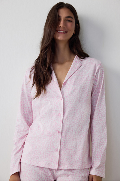 Penti Pink Quinn Shirt Pants Pajama Set