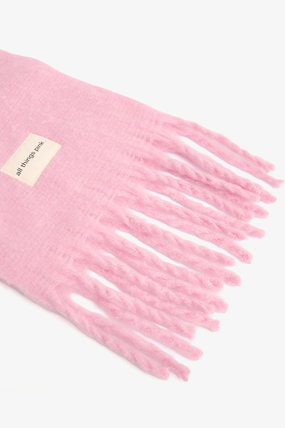 Penti Candy Pink Pera Soft Textured Scarf