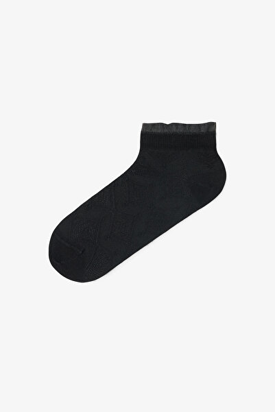 Penti 2 Paar selbstgemusterte Tüllsocken aus Baumwolle