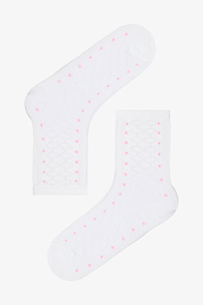 Penti Colorful Girl's Polka Dot Cotton 4-Piece Socks
