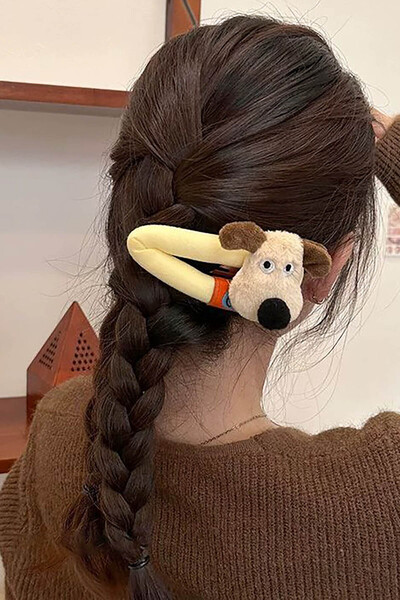 TAKIŞTIR Mixed Color Dog Figured Side Buckle