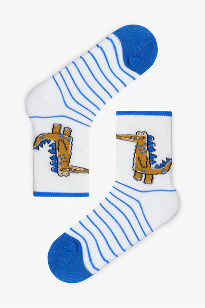 Penti Комплект от 4 чифта чорапи с динозавърски мотиви за момчета Dino Friends