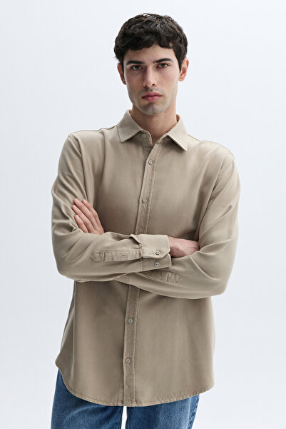 Mudo Regular Fit Long Sleeve Liyosole Shirt