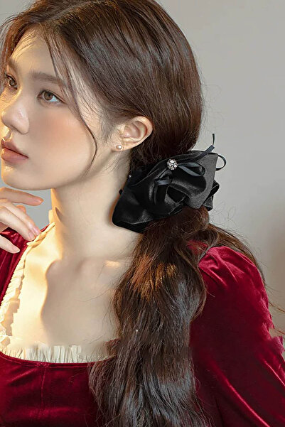 TAKIŞTIR Μαύρο χρώμα Πέτρα Λεπτομερής πόρπη Simit