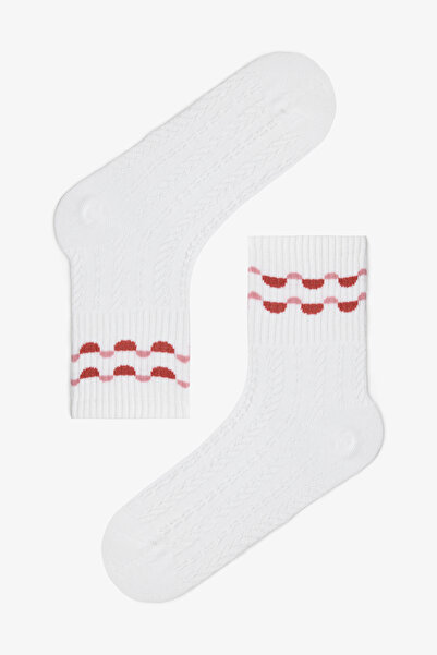 Penti 3 Paar Baumwollsocken mit geometrischem Muster
