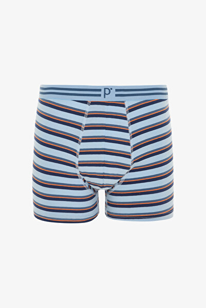 Penti Μπλε ανδρικό μπόξερ 3 τεμαχίων με γεωμετρικό σχέδιο