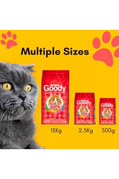 Goody Adult Cat Food with Meat 500 Gr