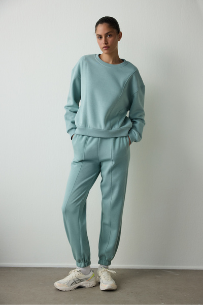 Penti Mint Double Stitched Oversize Jogger Sweatpants