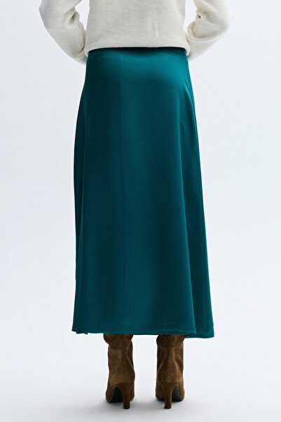 Mudo Satin Midi Skirt