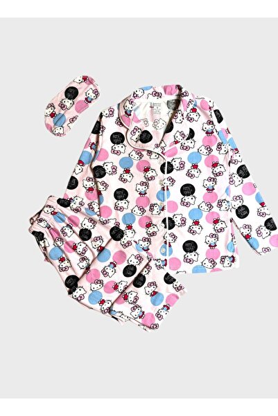 tusem butik homewear Σετ χειμερινής πιτζάμα με μακρυμάνικο γιακά πουκάμισο με...