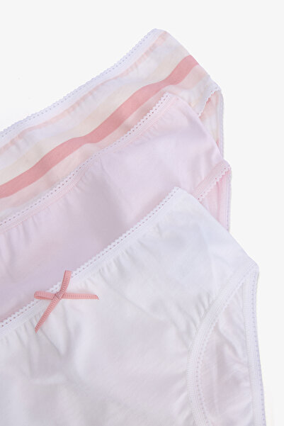 Penti Girl's Fairy Striped Normal Waist 3-Piece Panties