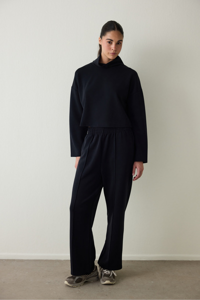 Penti Black Turtleneck Modal Long Sleeve Top