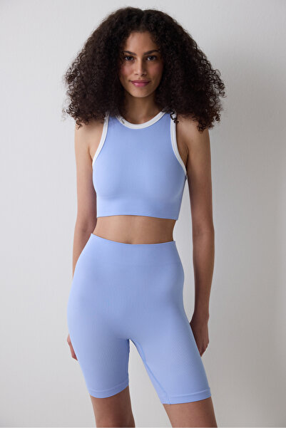 Penti Light Blue Seamless Seamless Top
