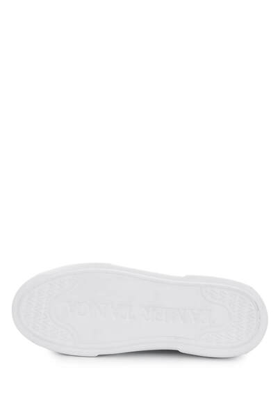 Tamer Tanca Kadın Hakiki Deri Beyaz Sneakers & Spor Ayakkabı