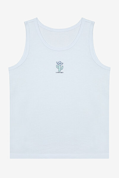 Penti Αγόρια Lucky Boy Optik Λευκό Βαμβακερό Σετ 2 Αθλητικών Εσωρούχων