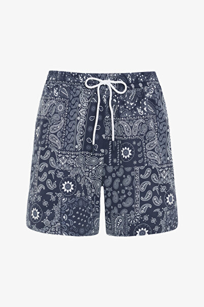 Penti Etnikai mintás férfi Paisley rövidnadrág fürdőruha