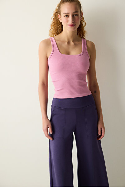 Penti Seamless Square Neck Pink Top