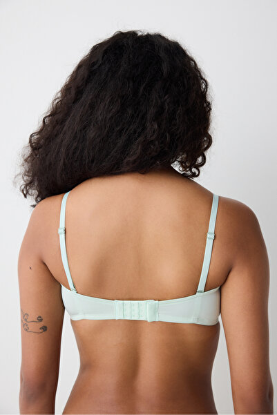 Penti Lotus Lace Dantel Mintgrüner trägerloser BH