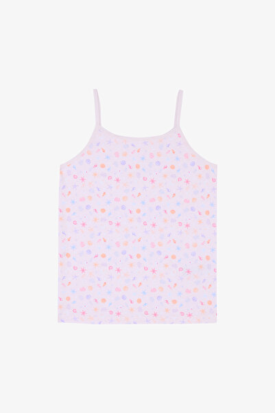 Penti Girl's Shelly Multi-Colored Cotton 2-Piece Undershirt