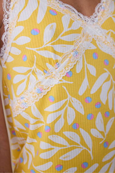 Penti Emilia Gelbes Hosen-Pyjama-Set