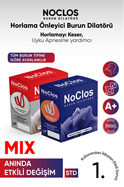 NOCLOS BURUN DİLATÖRÜ A+ Mix Horlama Önleyici