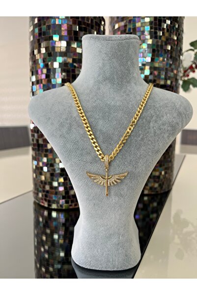 Asteria Jewelry Çağla Şikel Ema Model Charm Kolye (Zincir 55 cm)