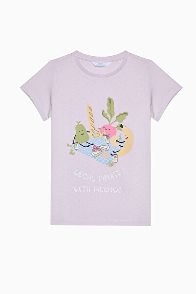 Penti Mehrfarbiges zweiteiliges Pyjama-Set aus Baumwolle für Mädchen