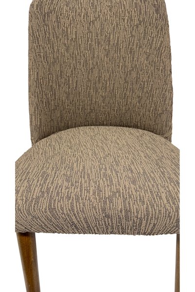 Rişte Home Jacquard Tree Pattern High Quality Flexible Elastic Oval Chair Cover 1 Piece