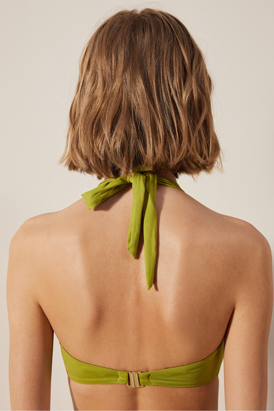 Penti Style Bandeau Green Bikini Top