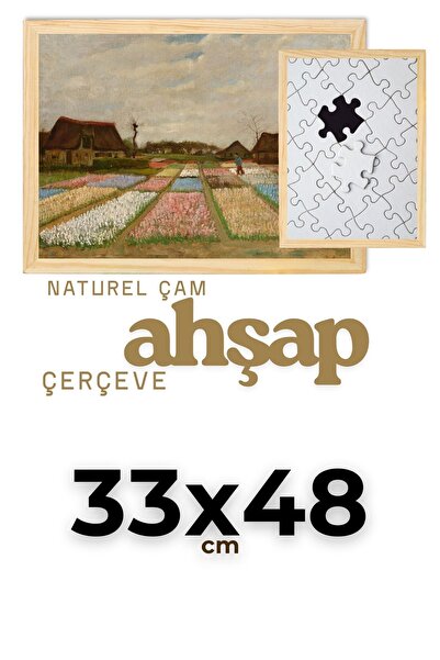 CreaWitch إطار خشبي مقاس 33 × 48 بعرض 2 سم وعمق 2.5 سم، إطار صورة ملصق صور من...