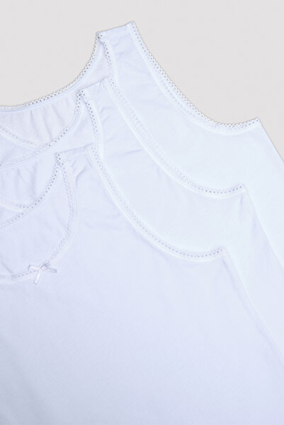 Penti Girl's W Basic 3-Piece Multicolored Undershirt