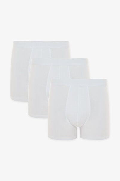 Penti Férfi pamut Basic fehér szalagos 3 részes boxer