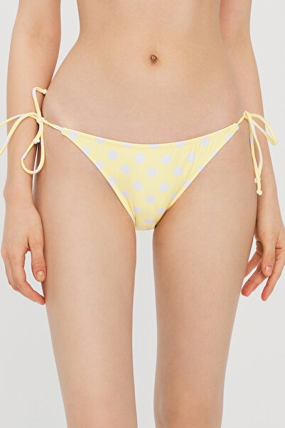 Penti Ανοιχτό μπικίνι με κίτρινο σχέδιο Mariposa