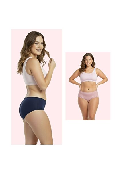 Newlilla 1007 Women's Mix 5-Piece Daily Bato Panties V14