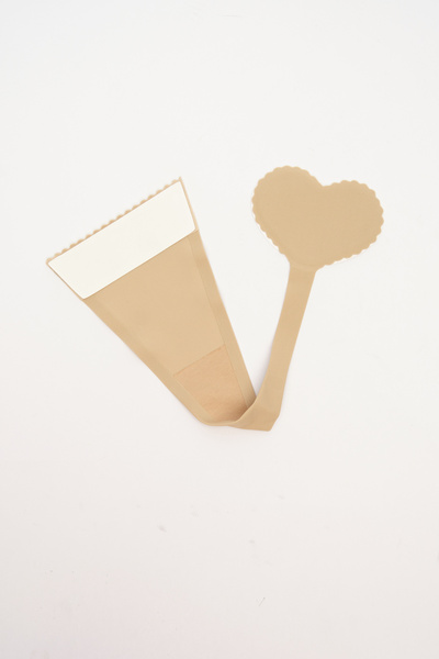 Penti Bej Decoltat - Chiloți Adezivi