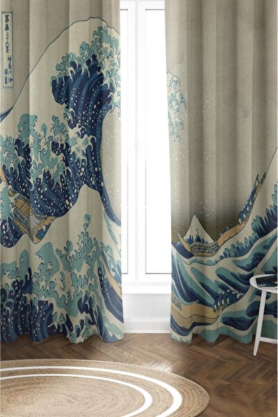Dolce Mariee Shiny Satin Micro Fabric Double Wing Background Curtain Set Prd0023