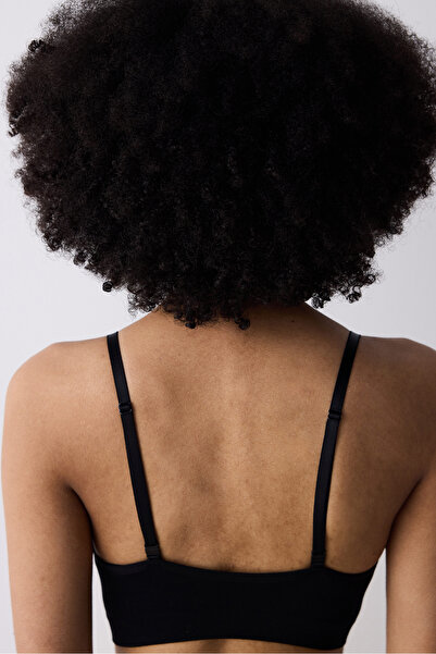 Penti Bezešvé černé Bralet