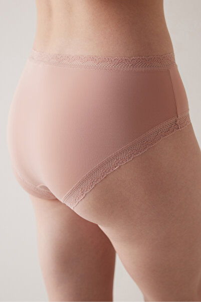 Penti Easy Micro Lace Lace Beige Hipster Panty