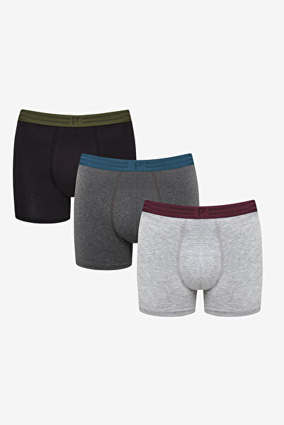Penti Men's Colored Belt 3-Pack Multi-Colored Boxer Briefs