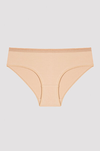 Penti Bej Easy Pamuklu Trim Hipster Külot