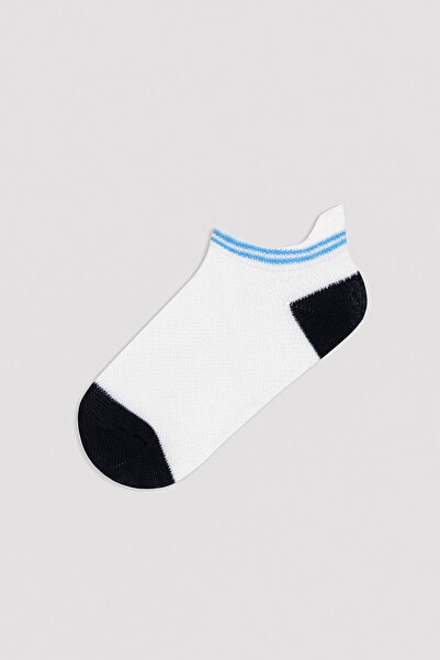 Penti Комплект обикновени сини чорапи ботуши от 3 части за момче