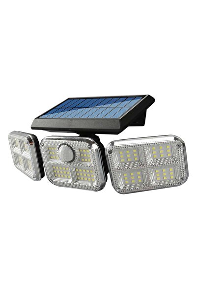 Powermaster Sensörlü 3 Kademeli 120 Ledli Solar Lamba (FL-1727)