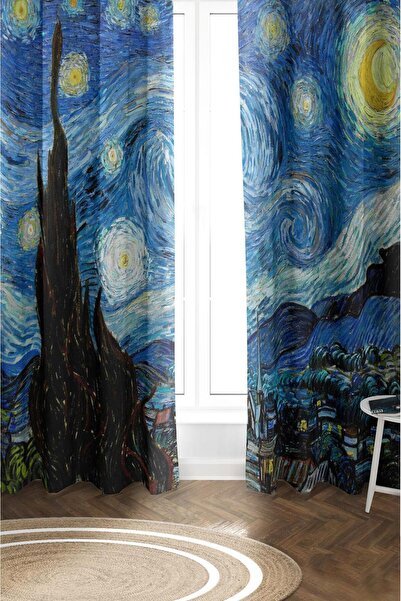 Dolce Mariee Parlak Saten Mikro Kumaş Çift Kanat Fon Perde Takımı PRD0025