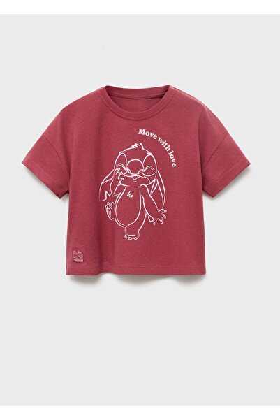 MANGO Kids Lilo ve Stitch t-shirt