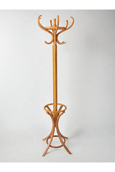 KleinHaus Furniture Ahşap Askılık - Tonet Ayaklı Askılık 6'li - Ceket Elbise Portmanto Askılık (DEĞİŞTİRİLEBİLİR RENK)