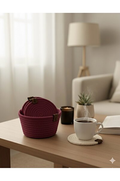 Rose go home 6-Piece Coaster Set