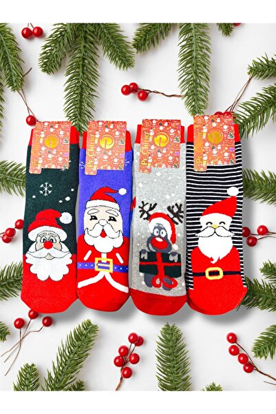 idssocks Новогодишни детски кърпички за крака с аромат 4 чифта НОВ СЕЗОН 2026